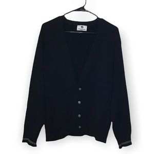 VF Imagewear navy blue school style cardigan